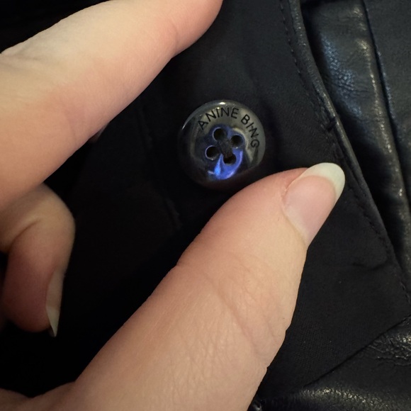 Anine Bing Classic Black Carmen Pant - Picture 5 of 8